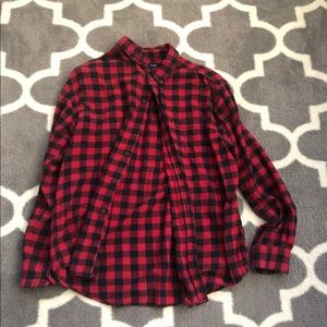Red and black Croft&Barrow flannel